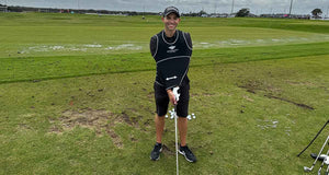Golf Swing Shirt Featured on The Left Rough - golfswingshirt.com®
